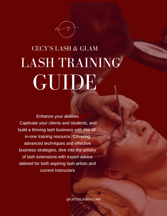 Lash Training Guide for Lash Instructors